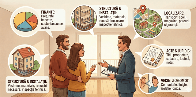 De ce trebuie să ții cont când cumperi un apartament